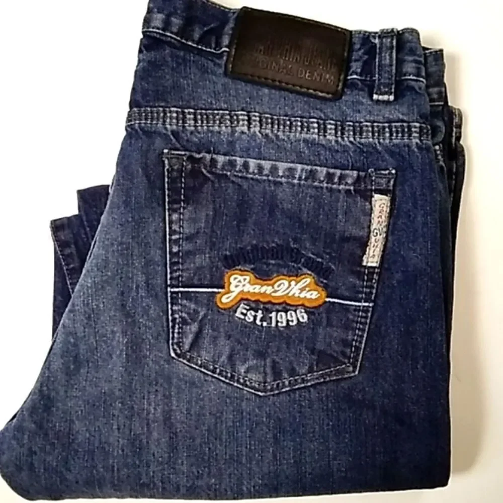 Vintage The Original Premium Gran GV Vhia Jeans Original 100% Cotton Jeans Sz 34